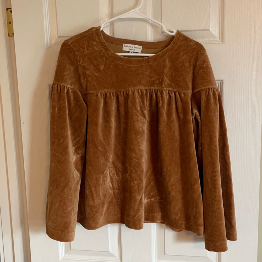 Madewell corduroy top
